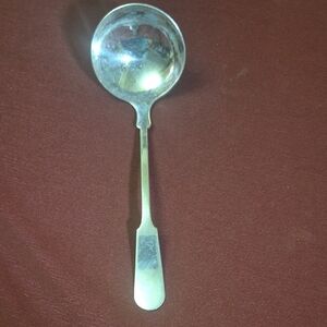 Vintage Elegant Bailey Banks And Biddle Silver Plate Ladle
